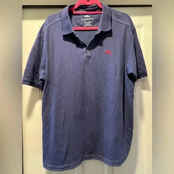 Tommy Bahama | men’s Emfielder 2.0 Supima Tech Polo Shirt. Size: L. - Picture 1 of 9